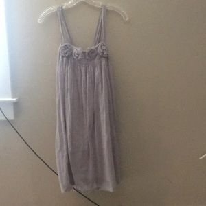 Francesca’s grey dress